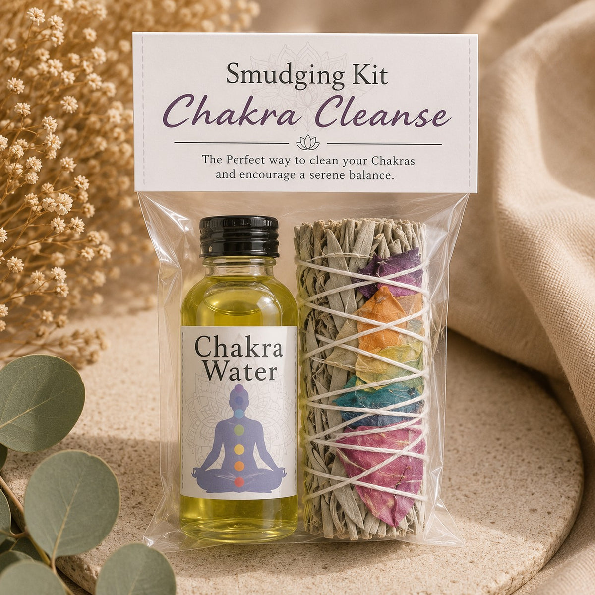 Chakra Cleansing Smudge Kit