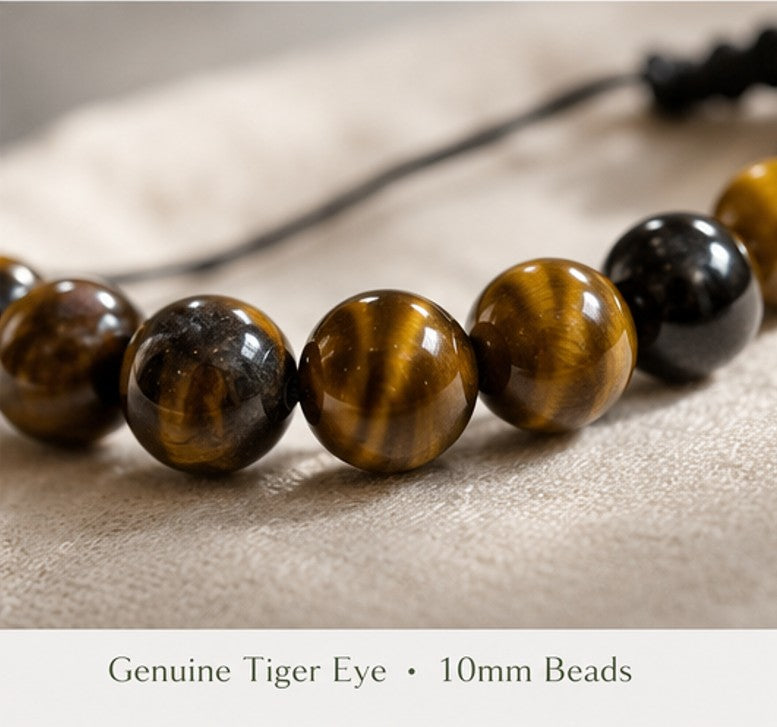 Tiger Eye Adjustable Bracelet
